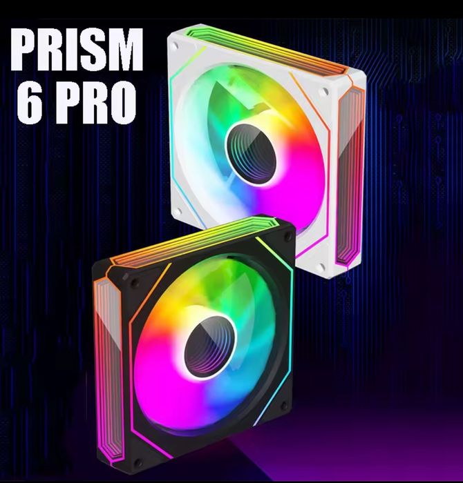 Хаб uh8 ARGB Корпусный вентилятор Upsiren Prism 6 pro