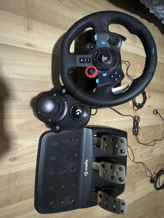 Volante Logitech G29 + Pedais + Mudanças