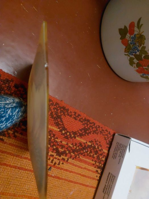 Стеклянние тарелки и тортница НАБОР