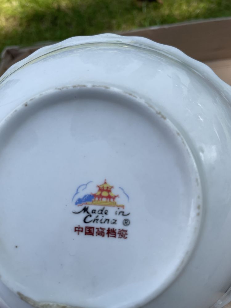 3 miski z chinskiej porcelany