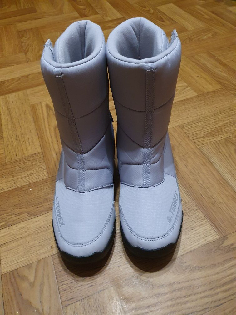 Adidas terrex choleah boot EH3538 (Адидас чоботи дутіки сірі 39р)