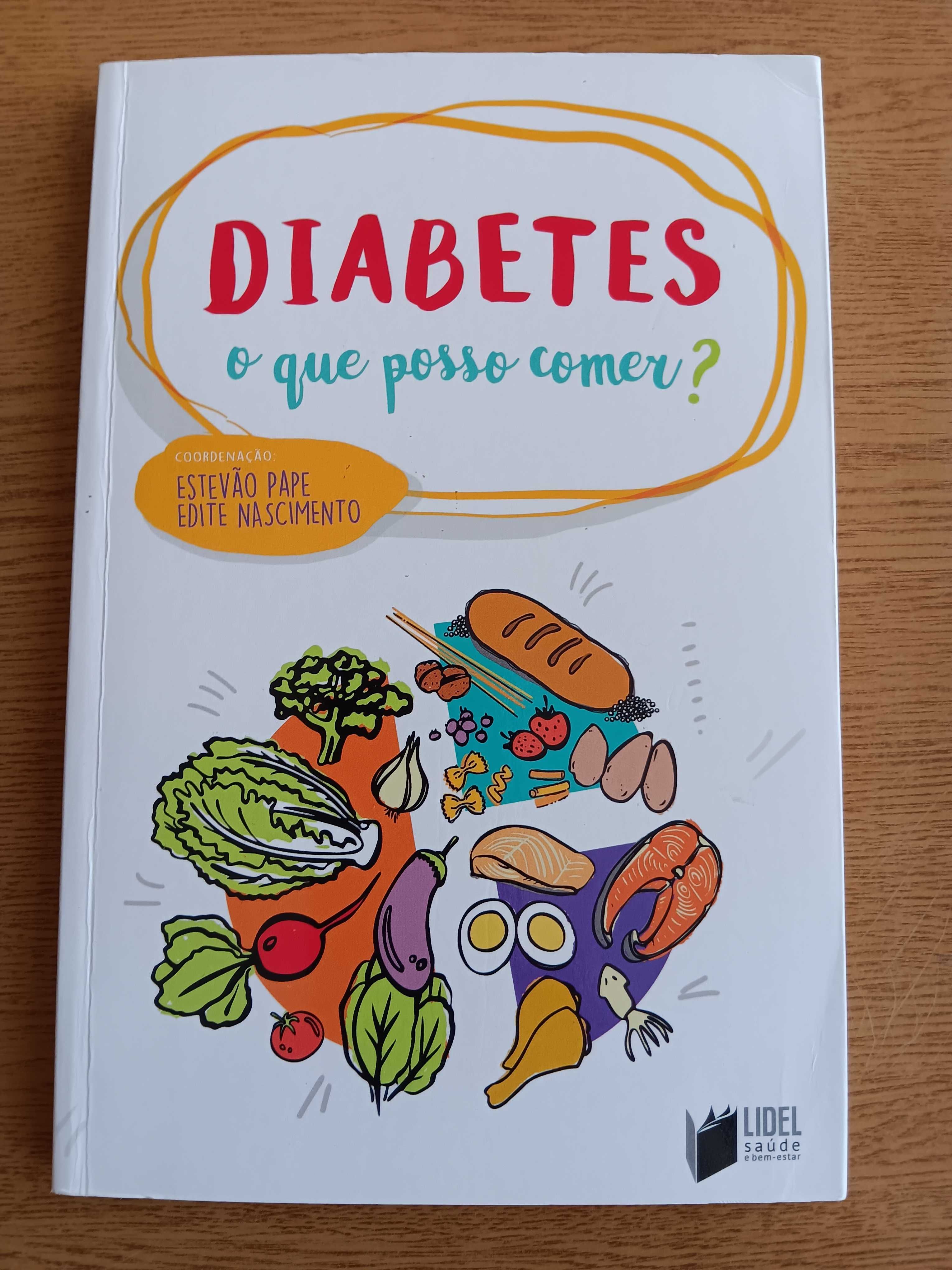 Livro "Diabetes: o que posso comer?"