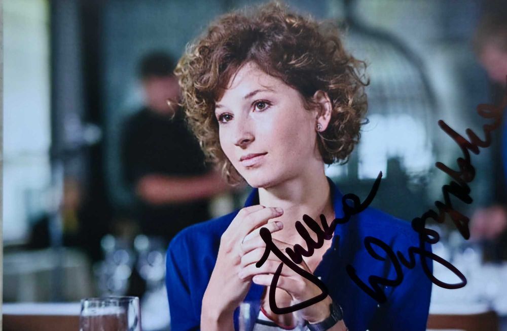 JULIA WYSZYŃSKA - oryginalny autograf