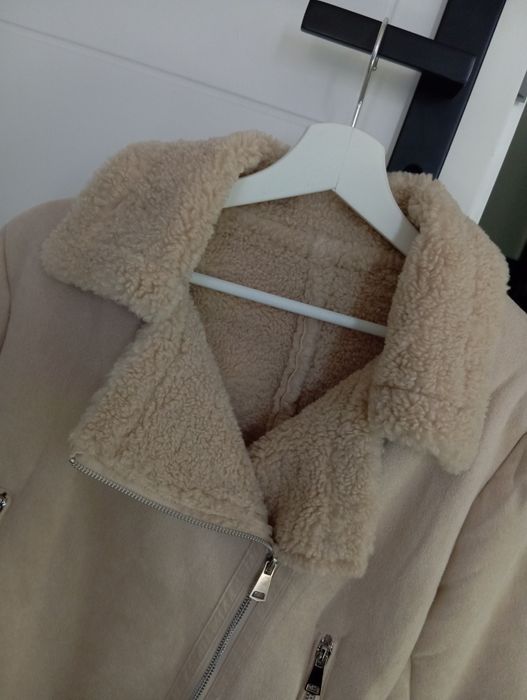 Kurtka ramoneska baranek, rozmiar L, nowa