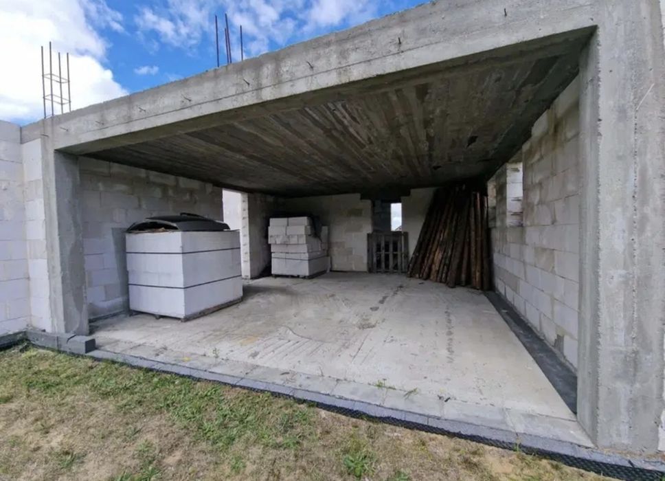 Działka z rozpoczęta budową 1825m2 Grabanów-Kolonia