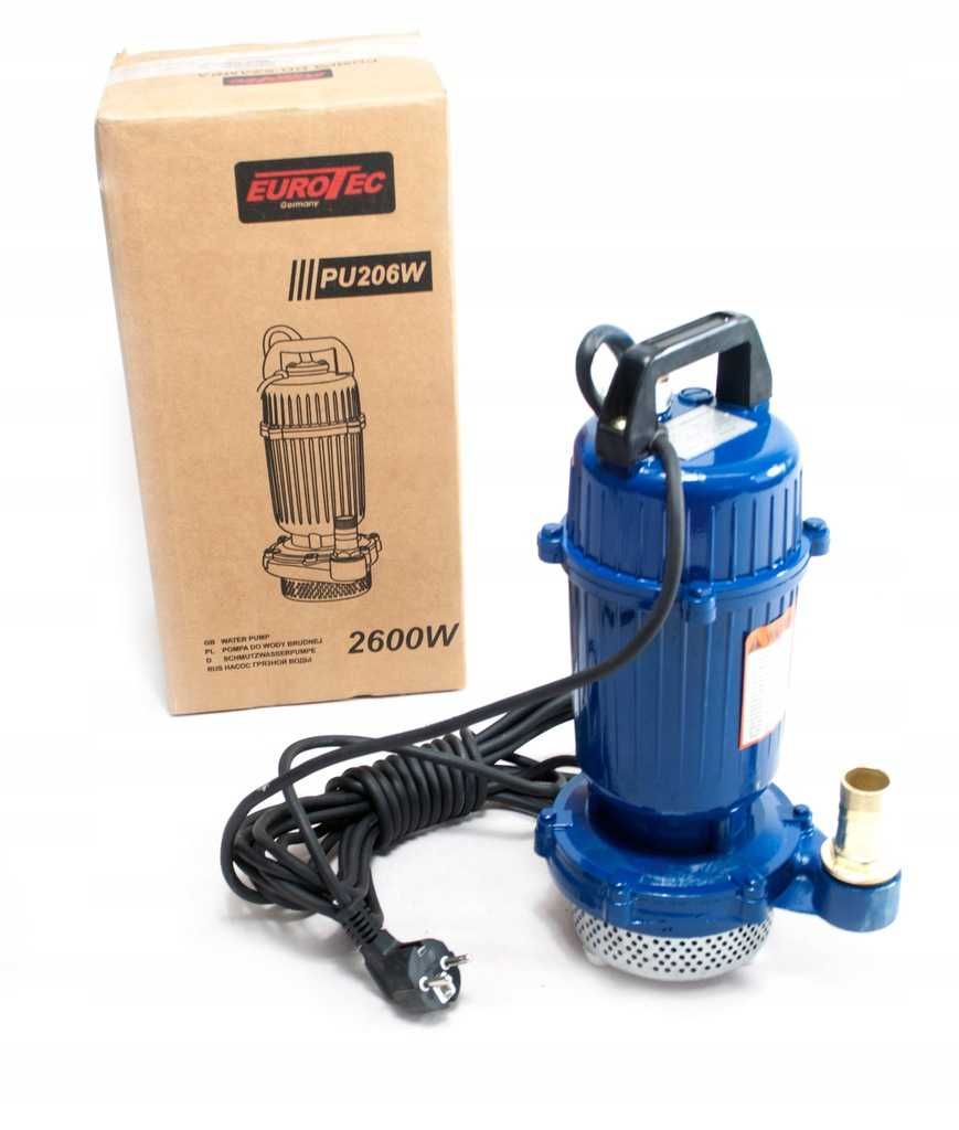 POMPA sitko "SITO" zanurzeniowa do wody 2650W 12500L/h 903