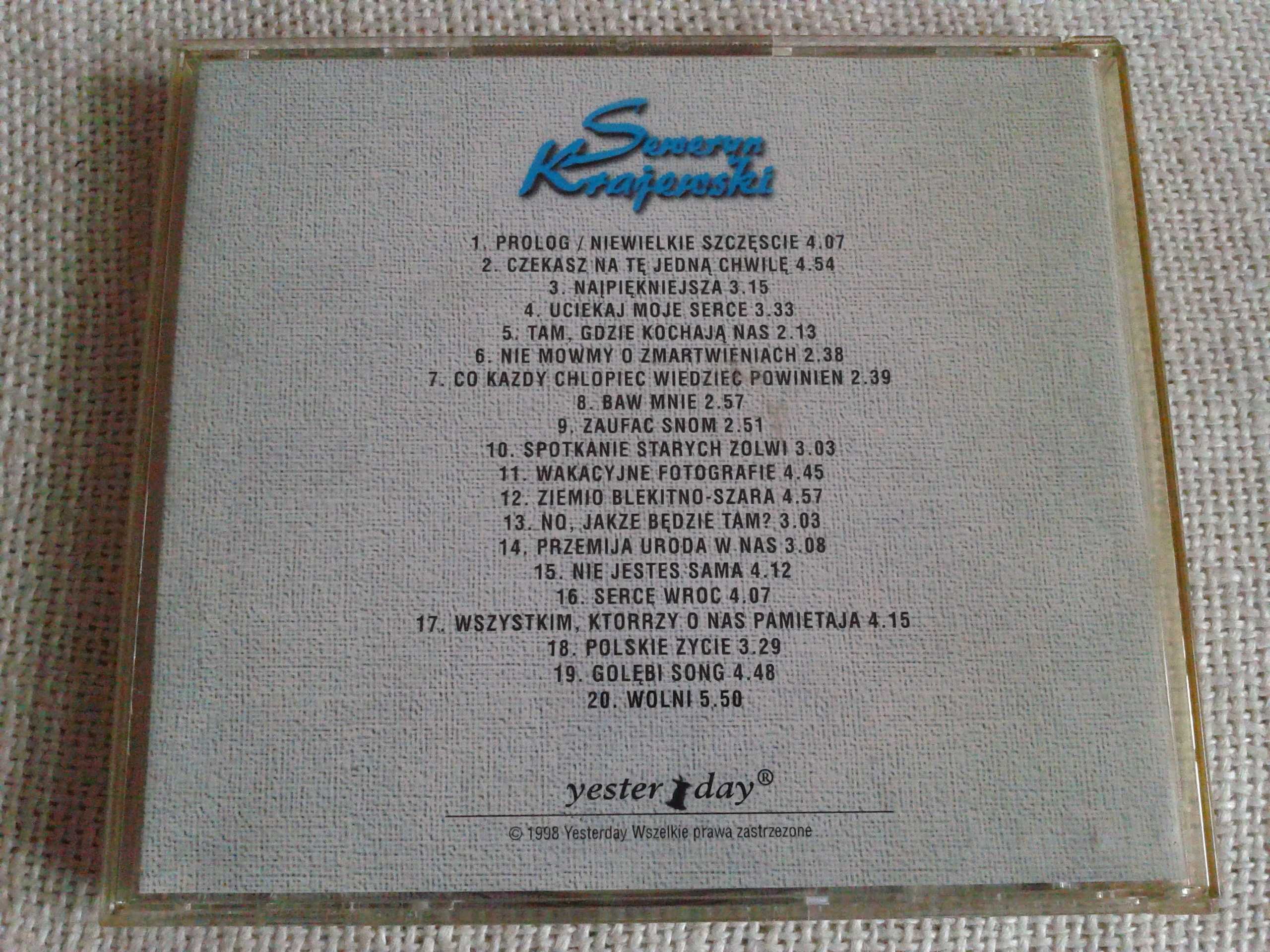 Seweryn Krajewski - Czekasz na tę jedną chwilę.. CD