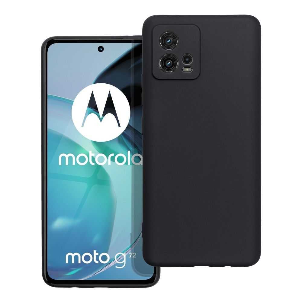 Futerał MATT do MOTOROLA G72 czarny