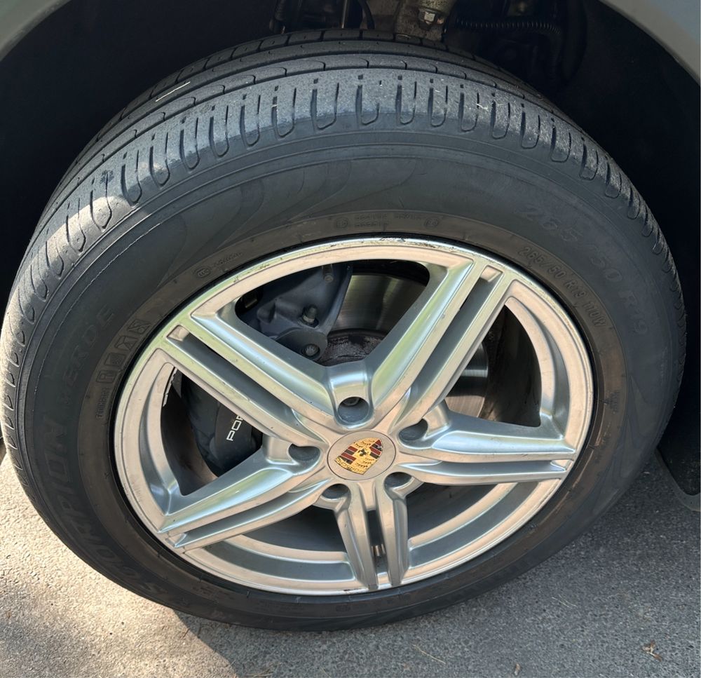 Диски R19 Porsche Cayenne с резиной Pirelli 265 50 19