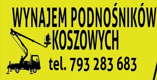 Podnośnik Zwyżka Usługi Żyrardów Mszczonów Skierniewice Sochaczew