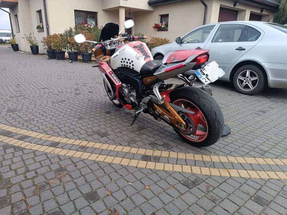Yamaha Fz1 Fazer 1000 zamiana zamienię motocykl quad cross prl auto