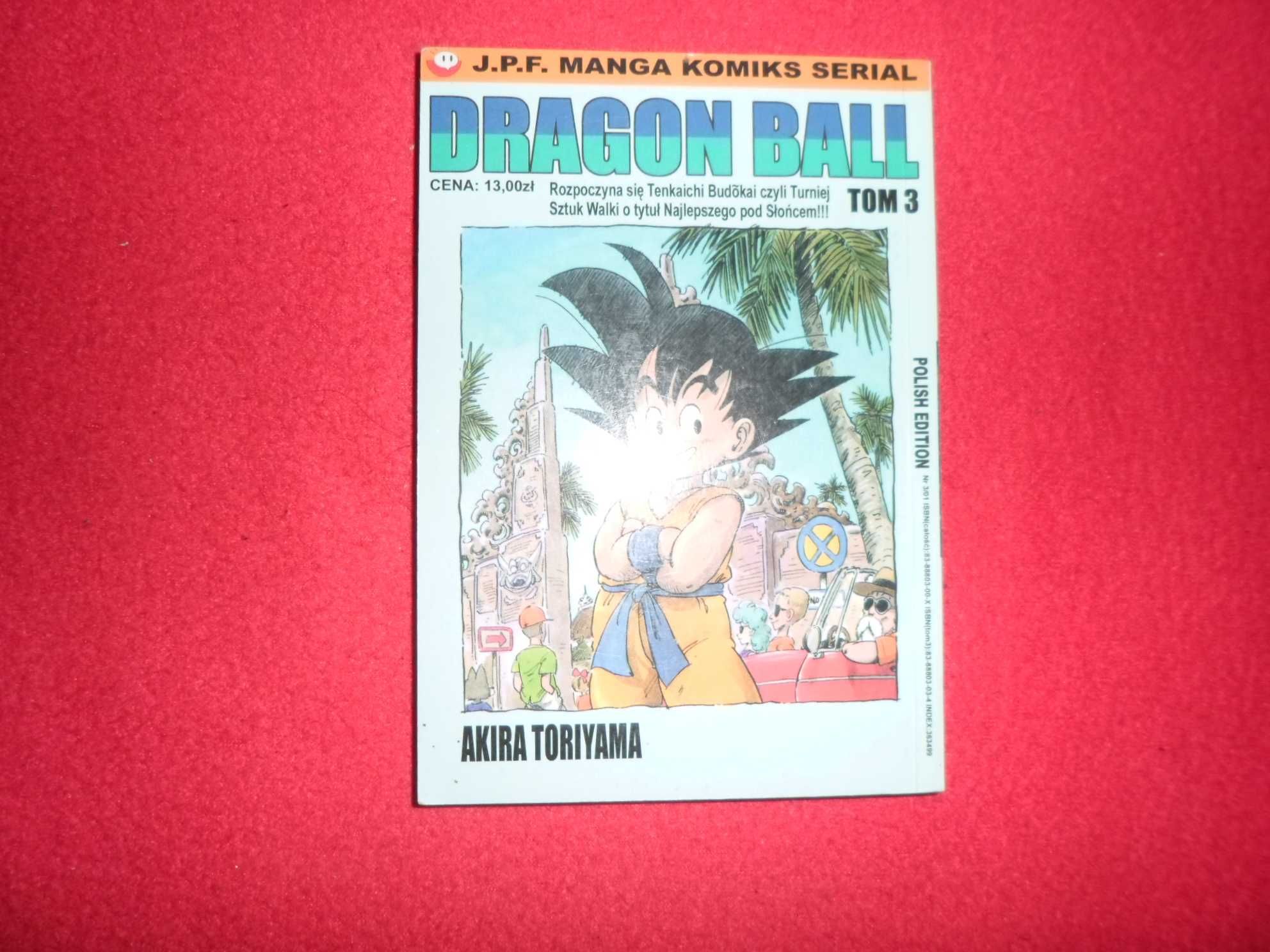 DRAGON BALL 3 [Akira Toriyama [J.P.F. MANGA KOMIKS SERIAL] [polska edy