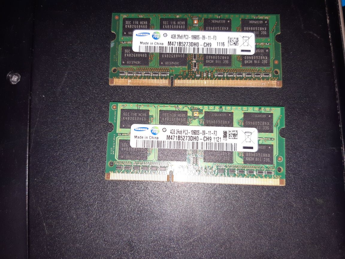 Pamięć RAM 2x 4GB 2Rx8 PC3