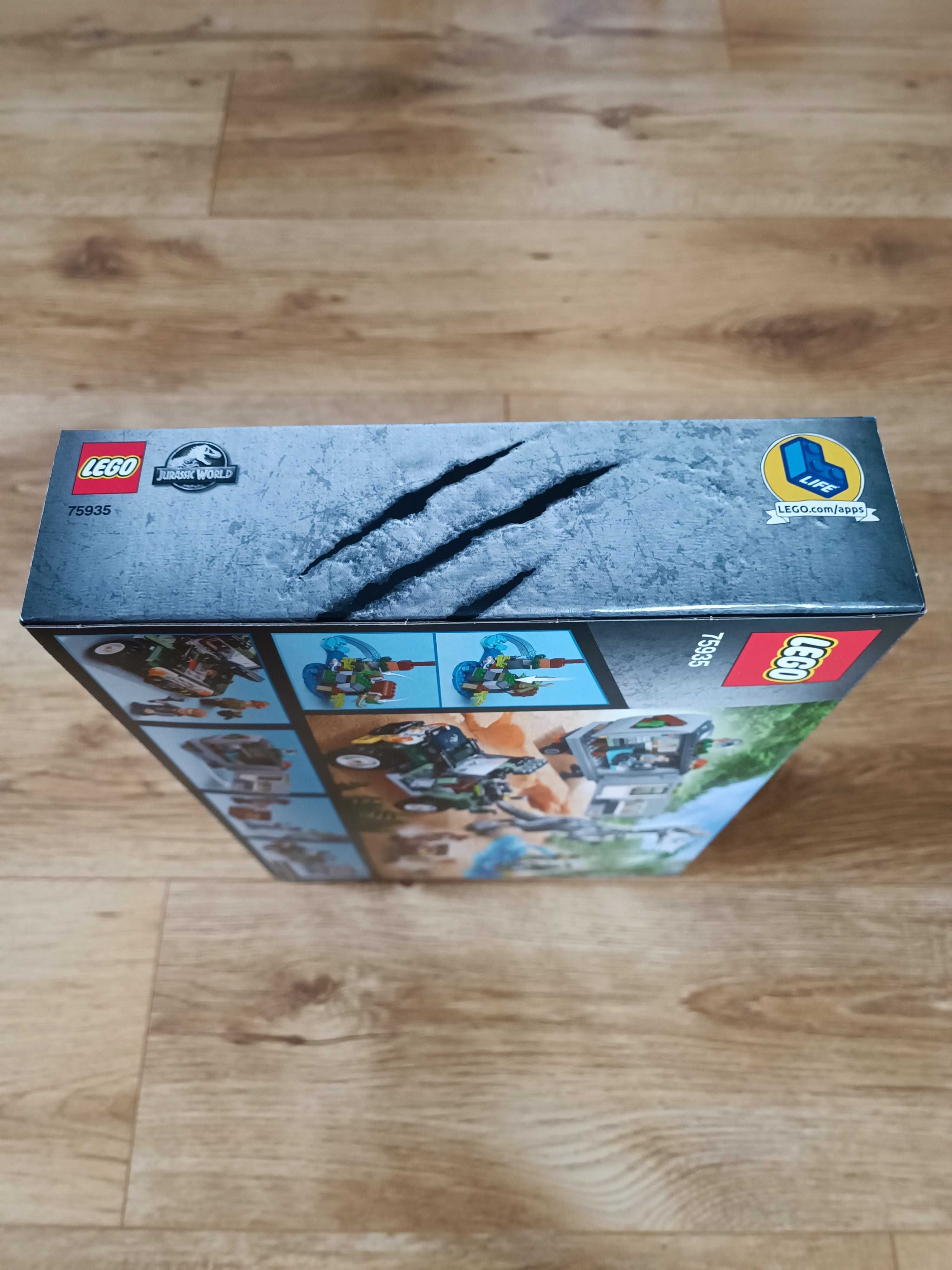 LEGO Jurassic World 75935 Starcie z Barionyksem - NOWY - Wysyłka OLX