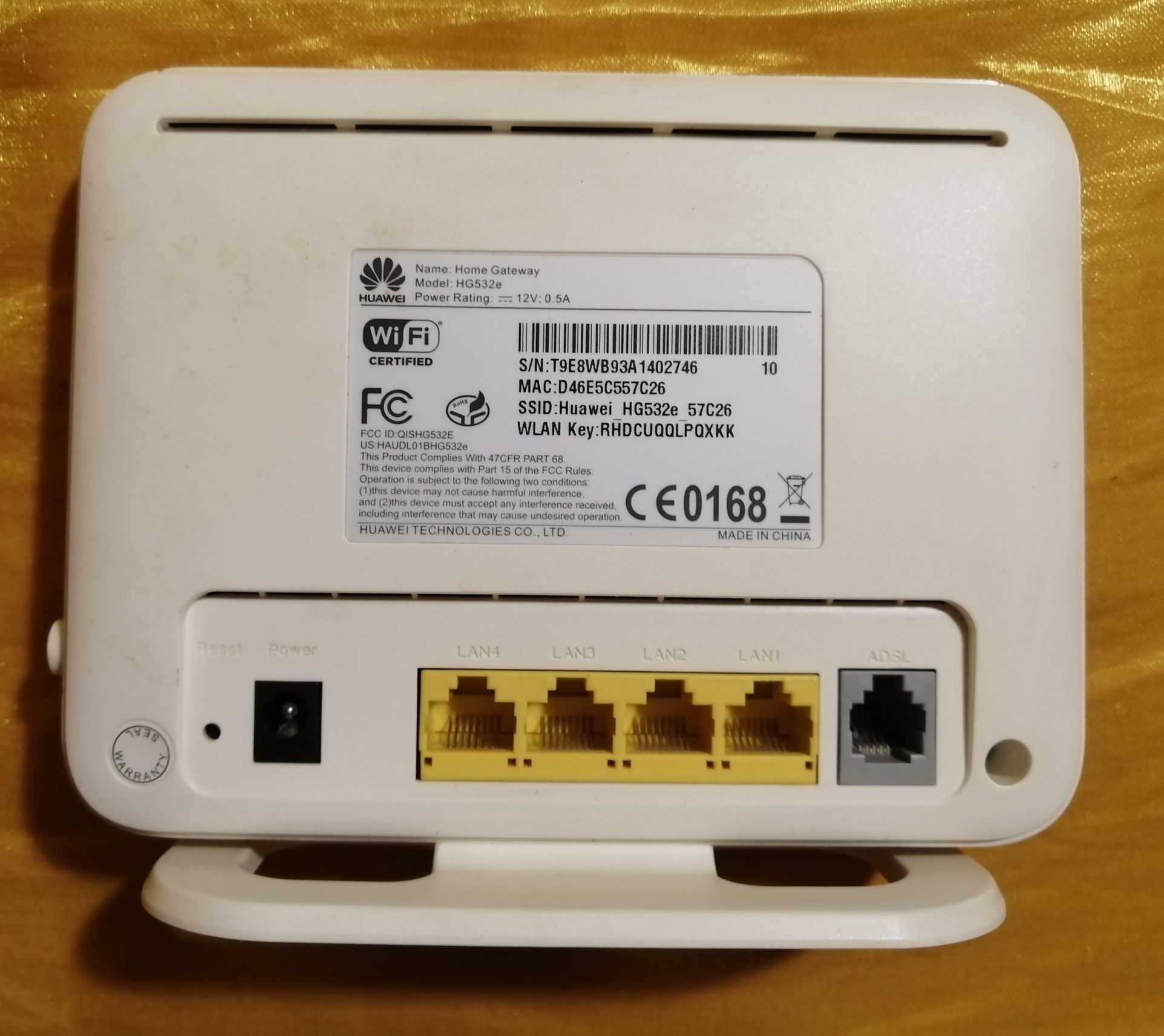 ADSL модем Huawei HG532e укртелеком