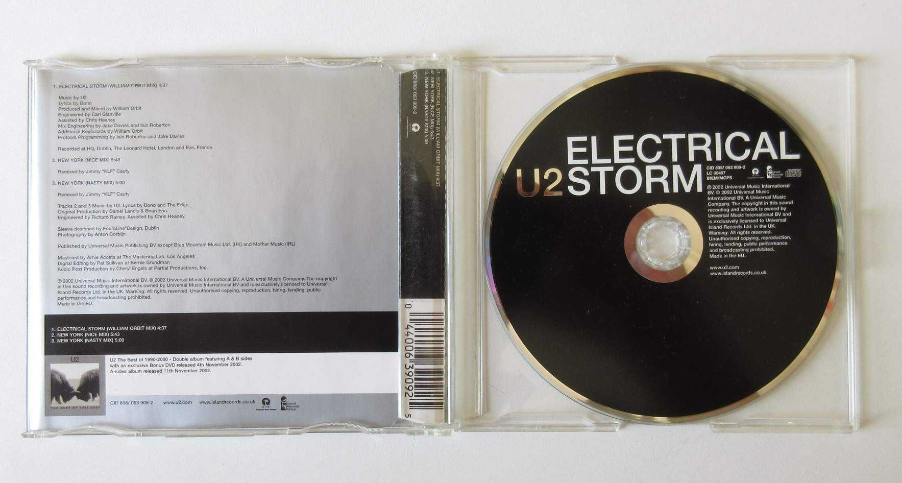 U2 - Electrical Storm (CD SINGLE)