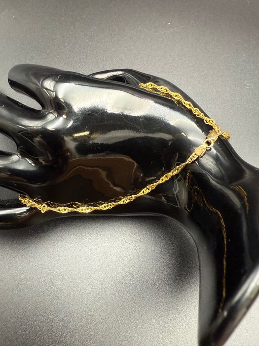 Złota bransoletka waga 2.60 gram