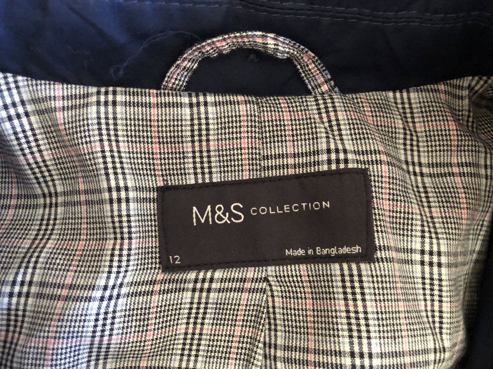 Мужской плащ куртка мужская M&S Mark Spencer