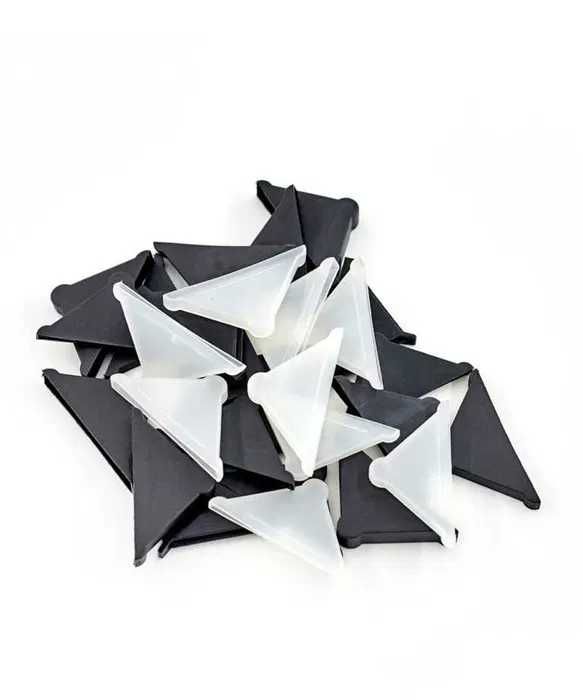 Narożnik ochronny do szkła szyb luster paneli szklanych 12mm bezbarwne