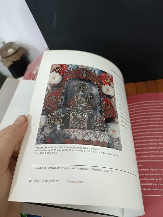Raro Livro Registos do Senhor dos Milagres Açores