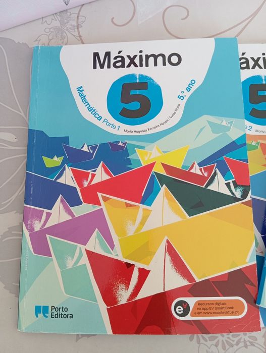 Máximo 5 manuais e caderno de fichas