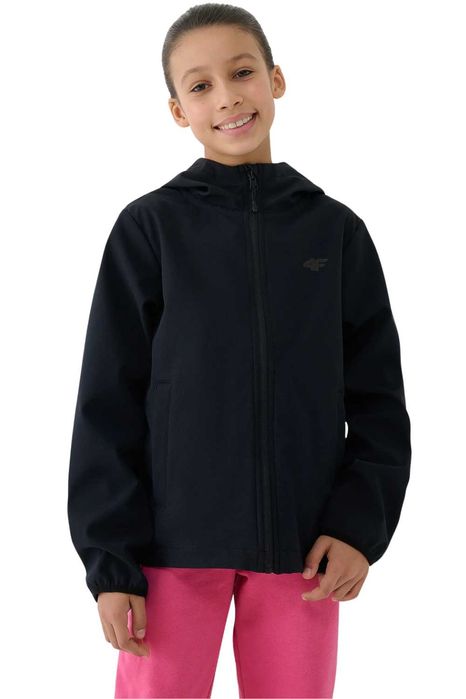 Kurtka softshell wiatroodporna membrana 5000 dziewczęca 4F: różne rozm