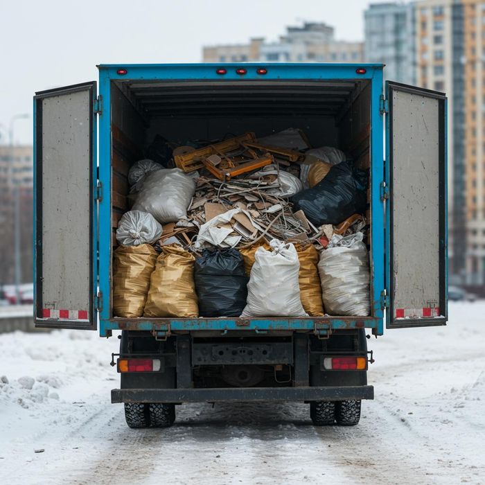 Вывоз строительного и бытового мусора в Днепре. Утилизация, грузчики