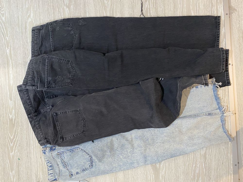 Zestaw spodni Asos River Island pull and bear 36 S mom fit boyfriend