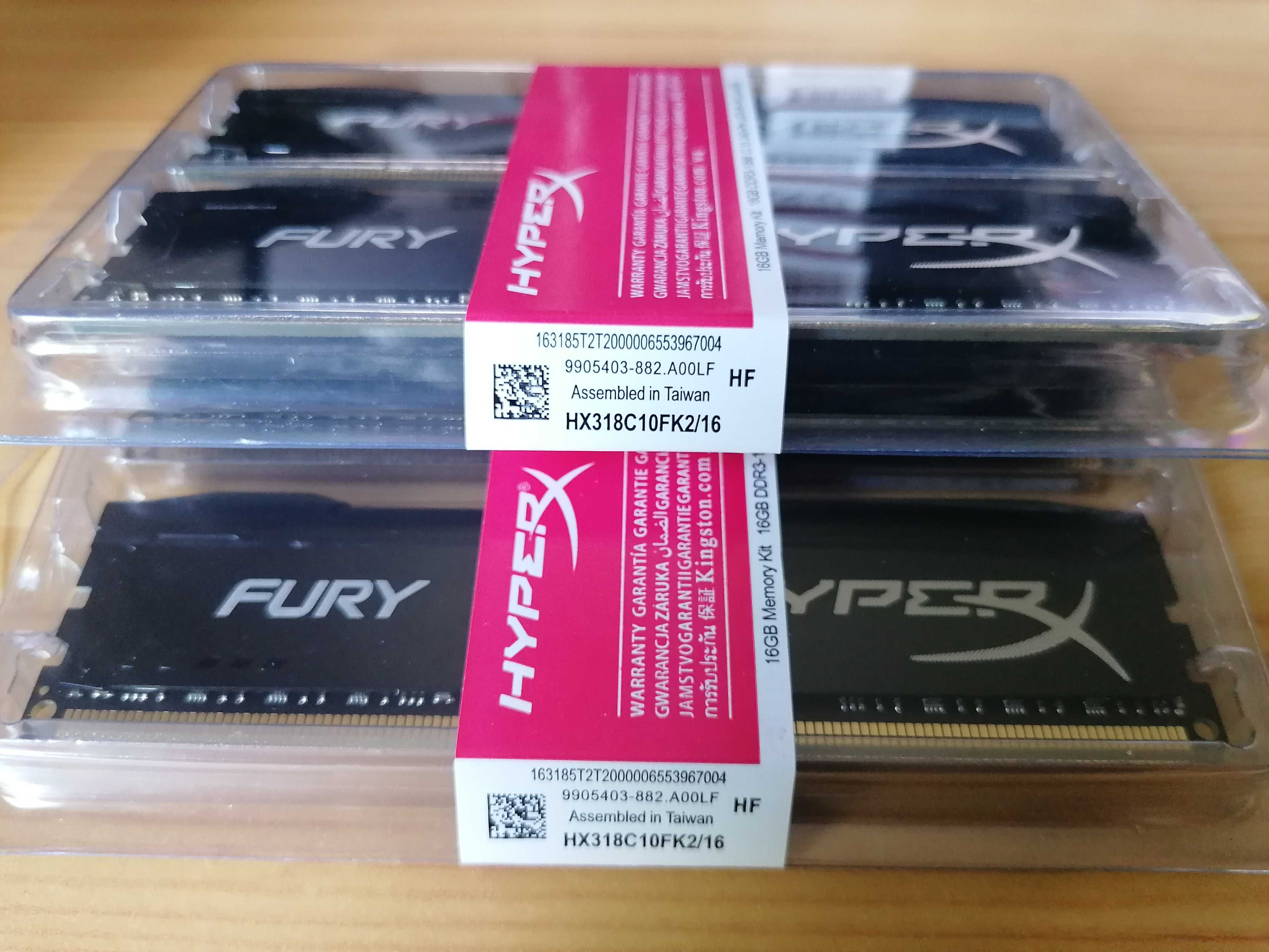 Pamięć RAM HyperX Fury DDR3 32GB (4x8GB) 1866 MHz (nowa)