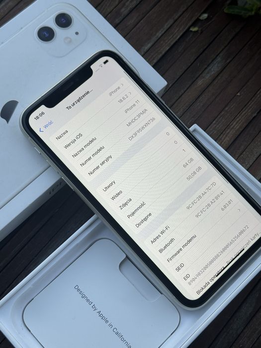 iPhone 11 Biały Idealny