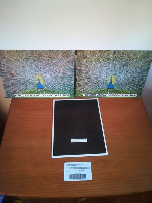 Zoo de Lisboa artigos antigos de colecção