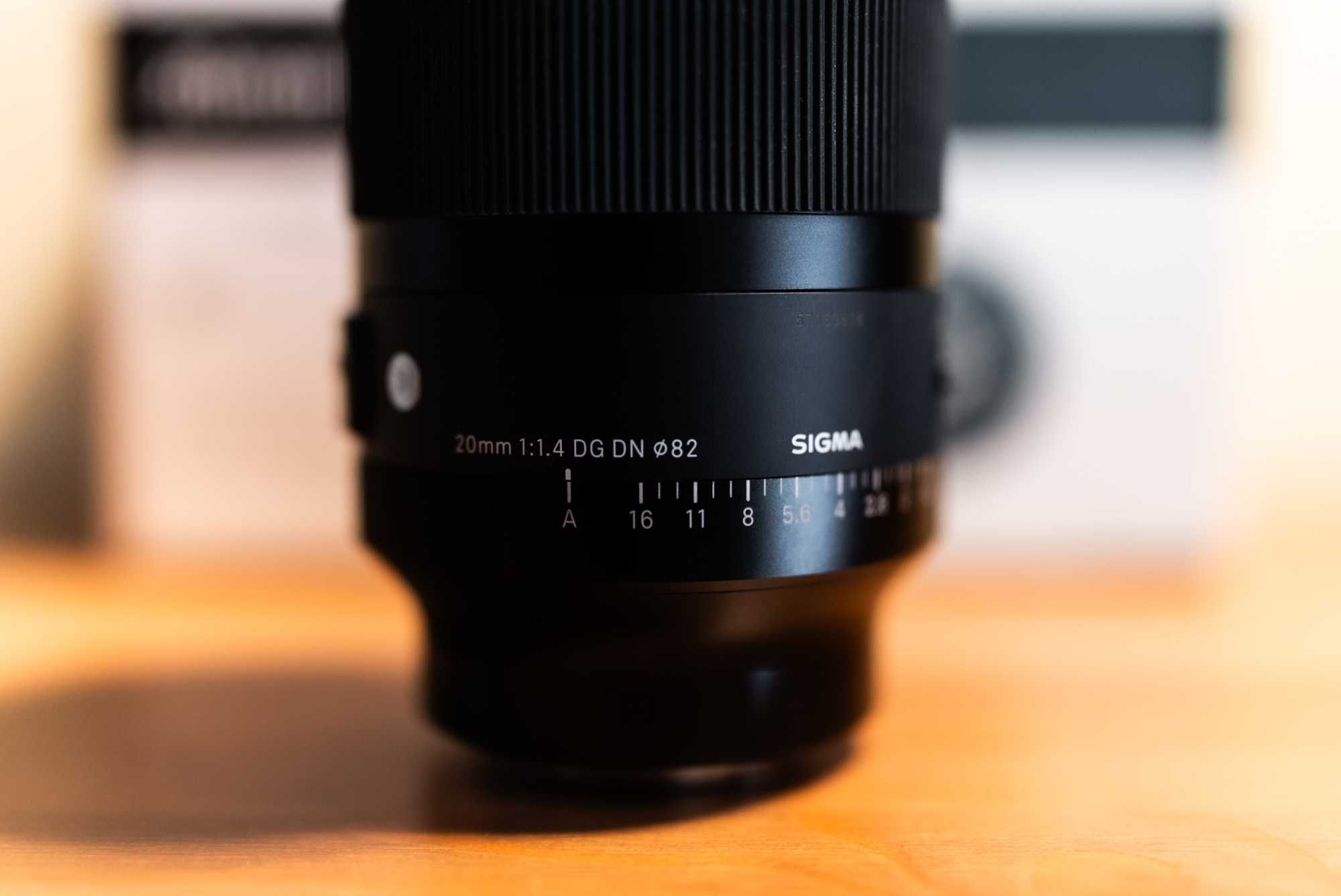 Sigma Art 20mm 1.4 DG DN para Sony E Mount