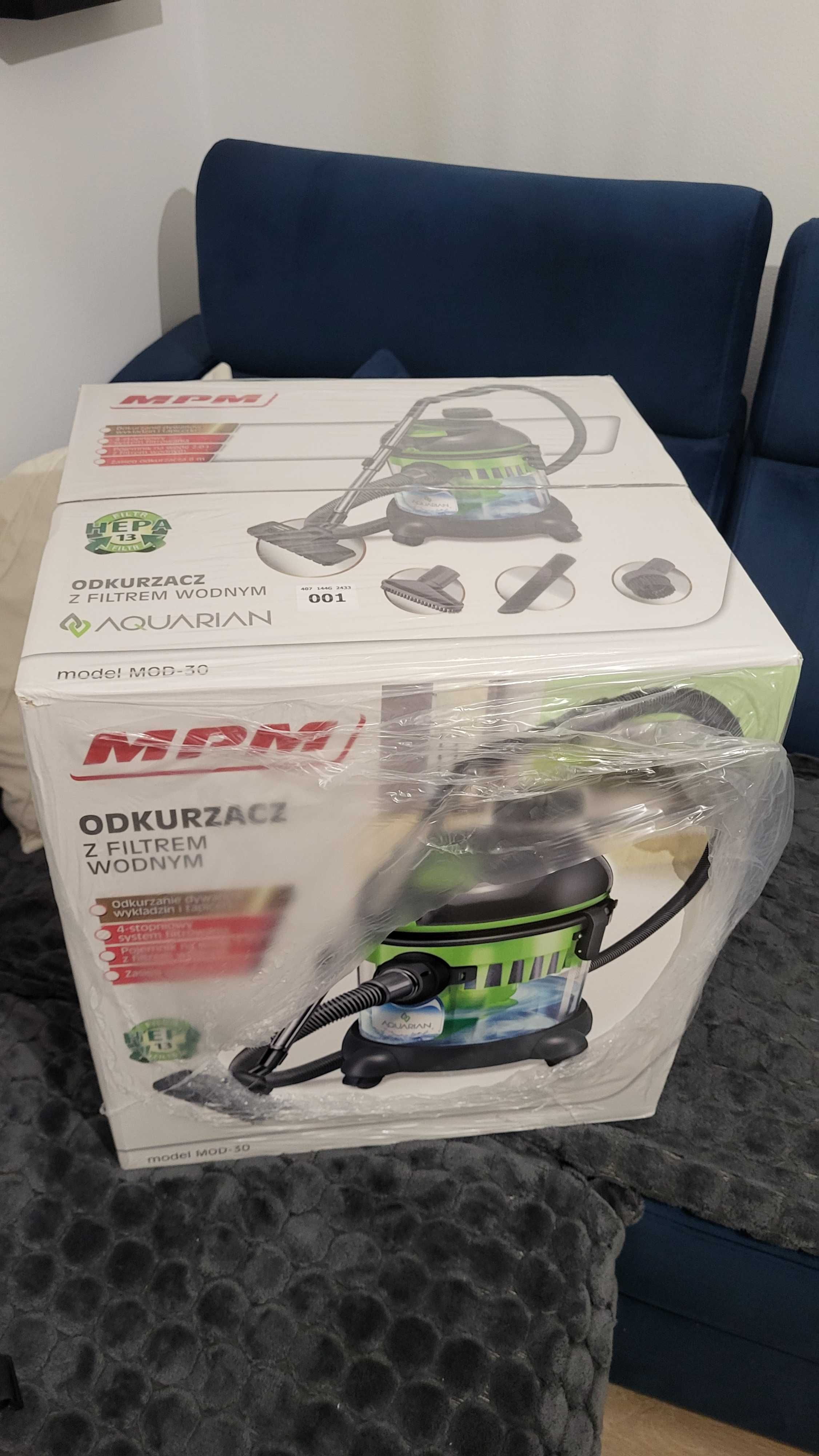 NOWY Odkurzacz z filtrem wodnym MPM MOD-30 Aquarian