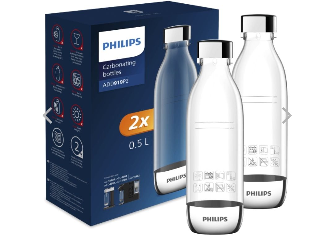 Zestaw 2 butelek PHILIPS ADD919P2/10 0.5l