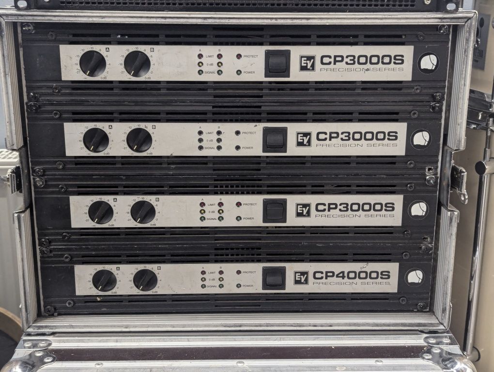 EV CP3000S, CP400S Markowe wzmacniacze mocy
