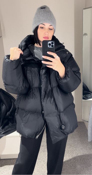 Пуховик пуфер HM premium новий S М