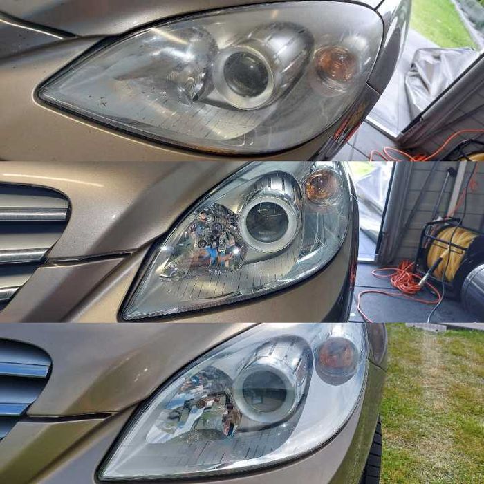 Regeneracja reflektorow/ lamp samochodowych uslugi