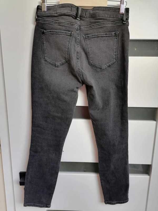 Damskie jeansy Abercrombie & Fitch Super Skinny Ankle, rozmiar 27,