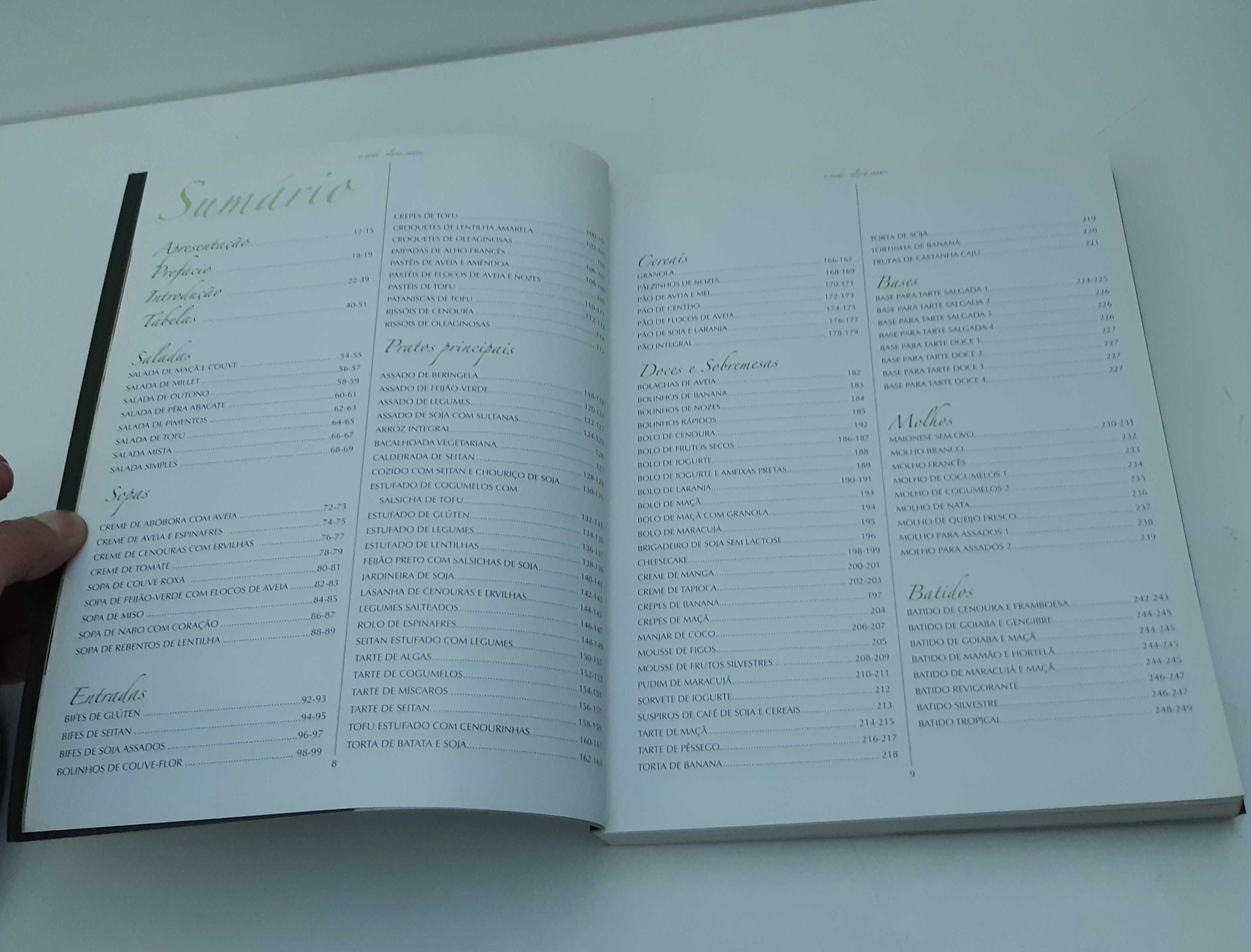 Livro O Verde Cozinha Vegetariana - Olívia Santos - Edições Caixotim