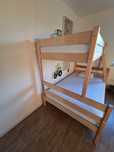 Łóżko sosnowe Piętrowe rodzinne 90/120x200 3 osobowe lite drewno
5,00