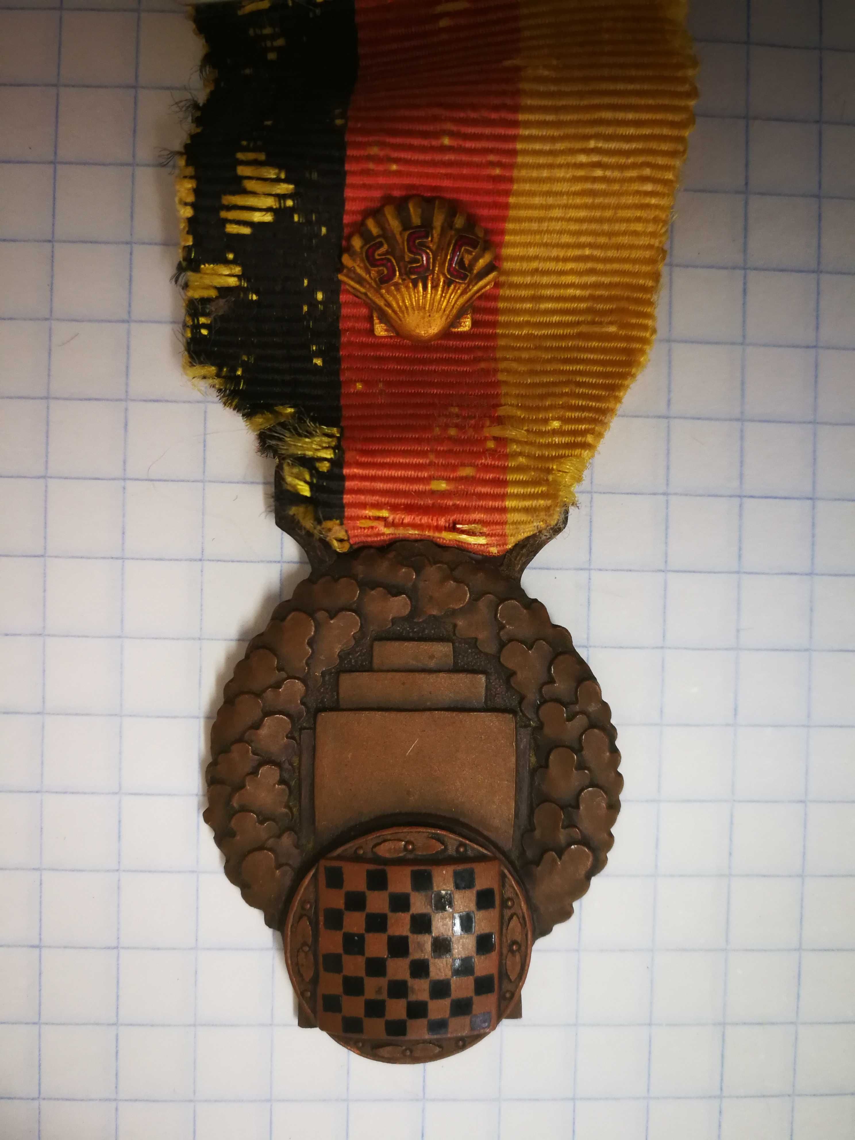3 medalhas da shell sports club dos anos trintas e quarenta