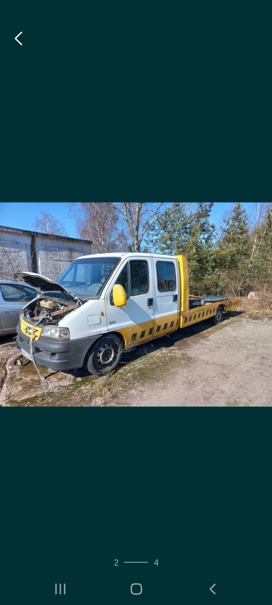 Fiat Ducato Peugeot Boxer Citroen Jumper 02-06 zderzak przód przedni