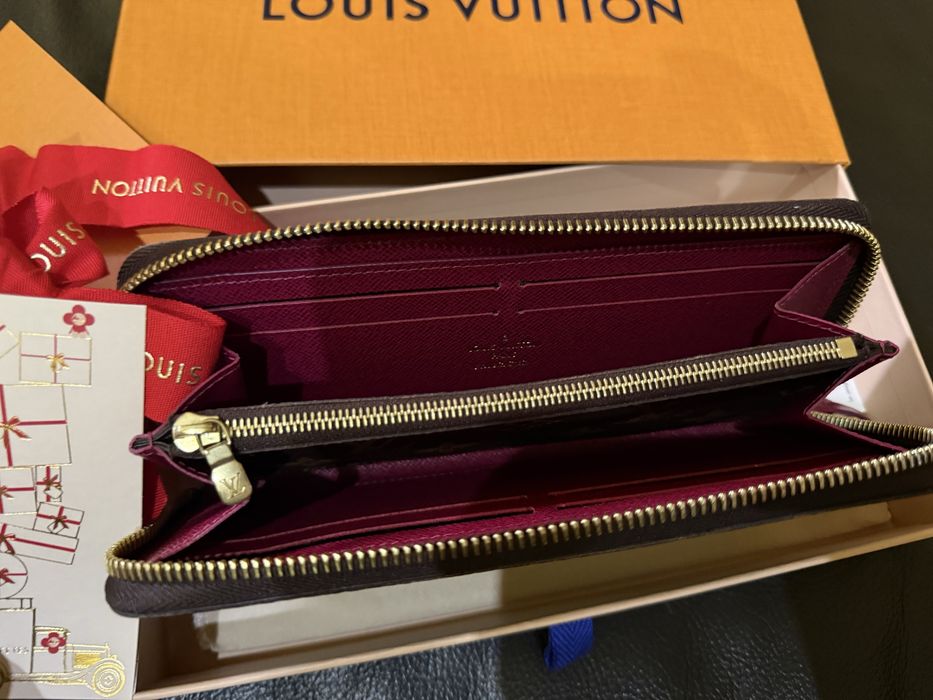 Louis vuitton portfel M60742 Clémence komolet z rachunkiem