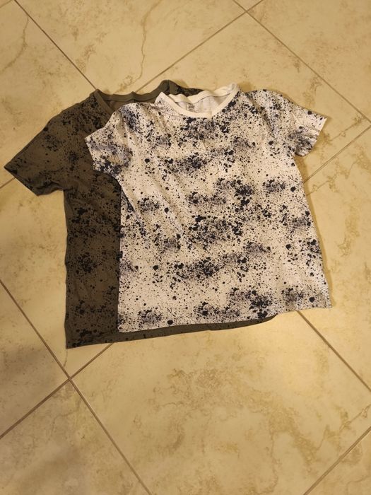 Koszulki chłopięce H&M 158/164 2 szt