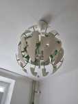 Lampa IKEA PS 2014 biało-miętowa