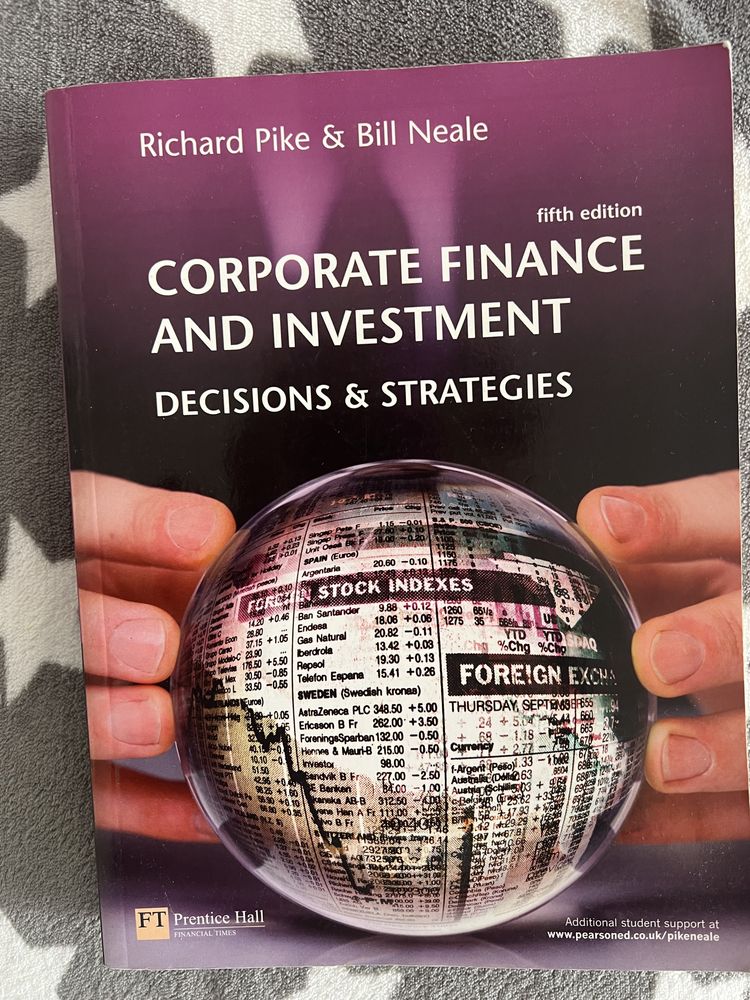Corporate finance and investment