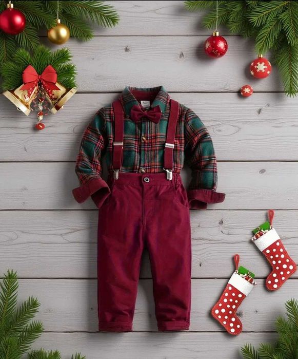 Strój świąteczny dla chłopca