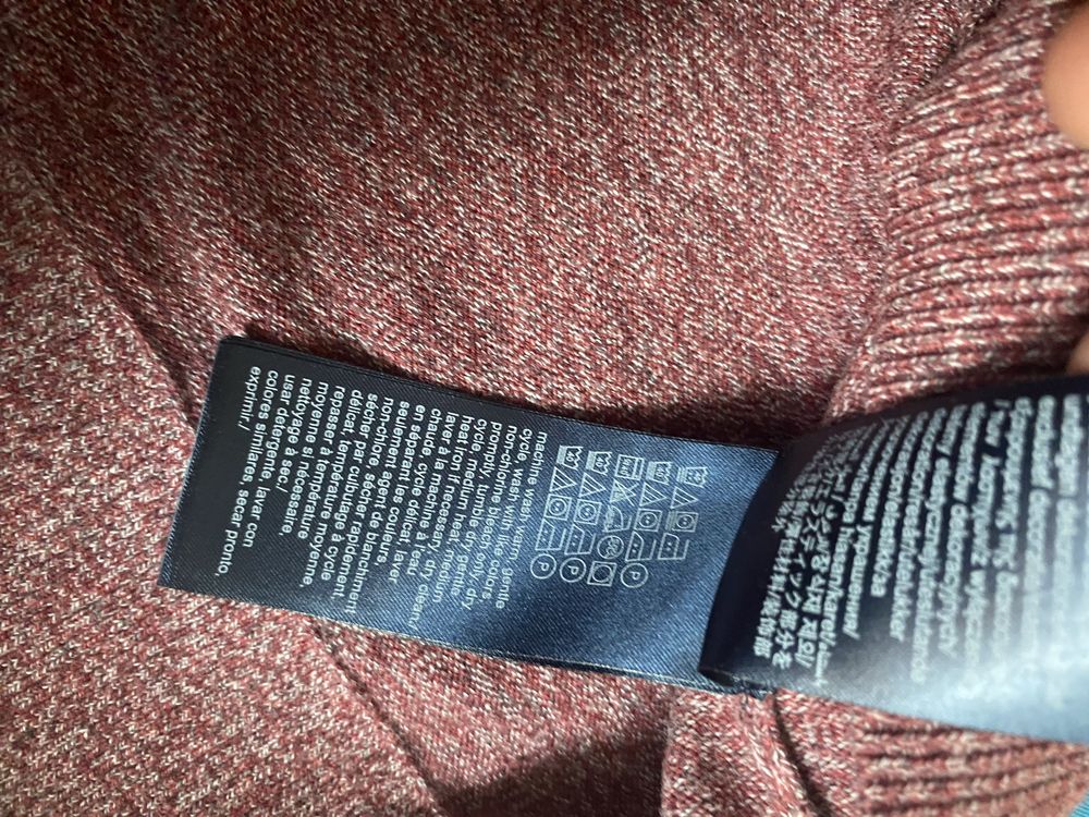 Sweter TH, XXL, bordowy, stan jak nowy