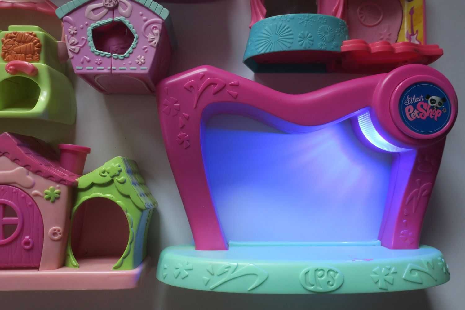 Domek Littlest Pet Shop LPS Hasbro buda podajnik scena zjeżdżalnia