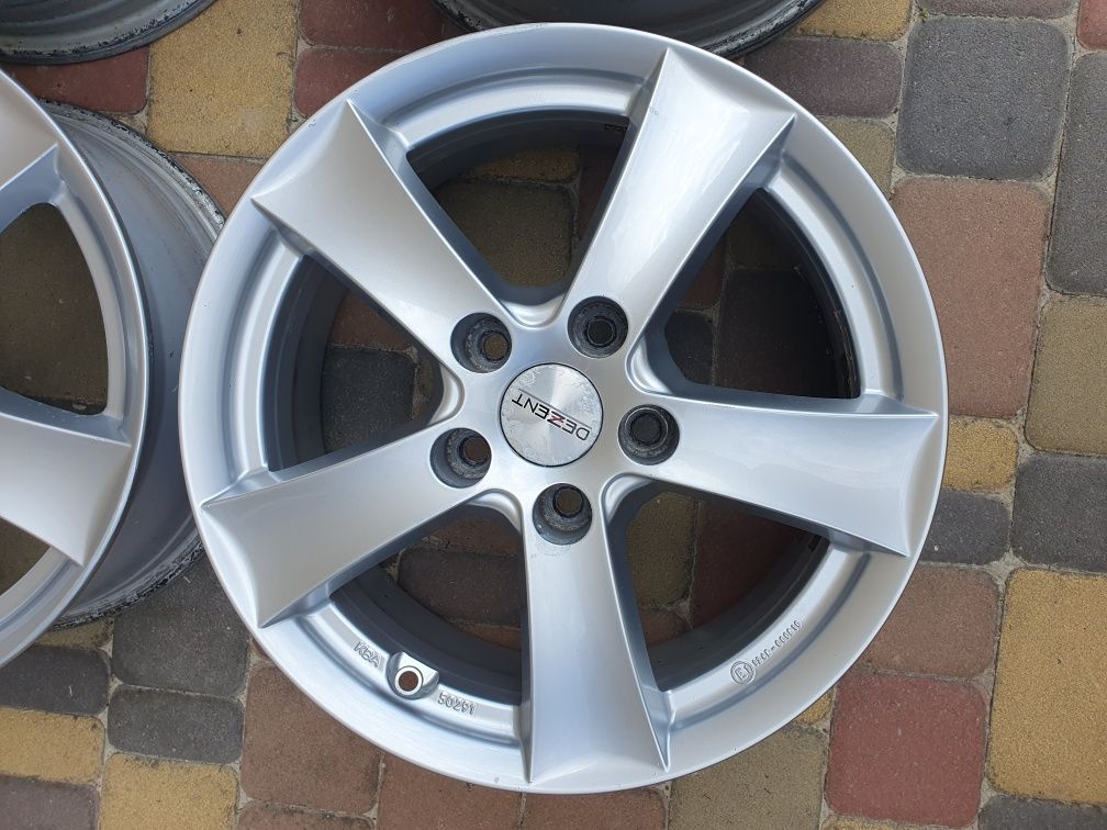 Легкосплавні диски R16 DEZENT 5×114,3